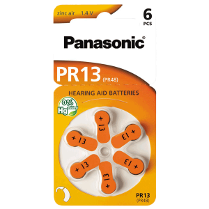 Panasonic 13 ถ่านเครื่องช่วยฟัง เบอร์ 13