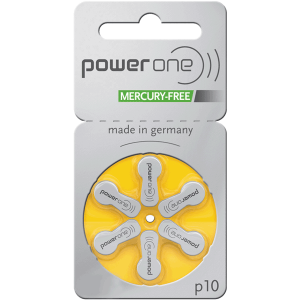 Powerone 10 ถ่านเครื่องช่วยฟัง เบอร์ 10