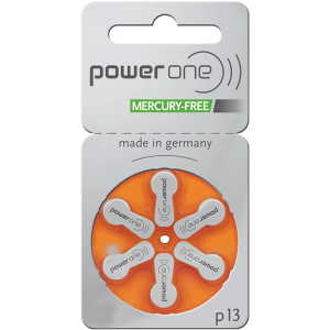 Powerone 13 ถ่านเครื่องช่วยฟัง เบอร์ 13